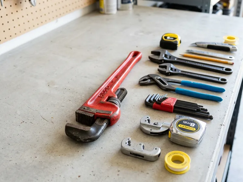 Professional plumbers in Wallington, NJ equipped with top-tier tools for residential and commercial plumbing services.